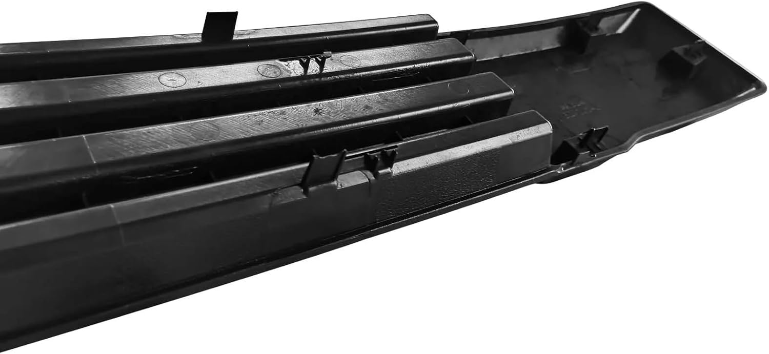Front Bumper Cover Lower Grille Grill Black Trim Panel Fit for 2015 2016 2017 Ford F-15O F150