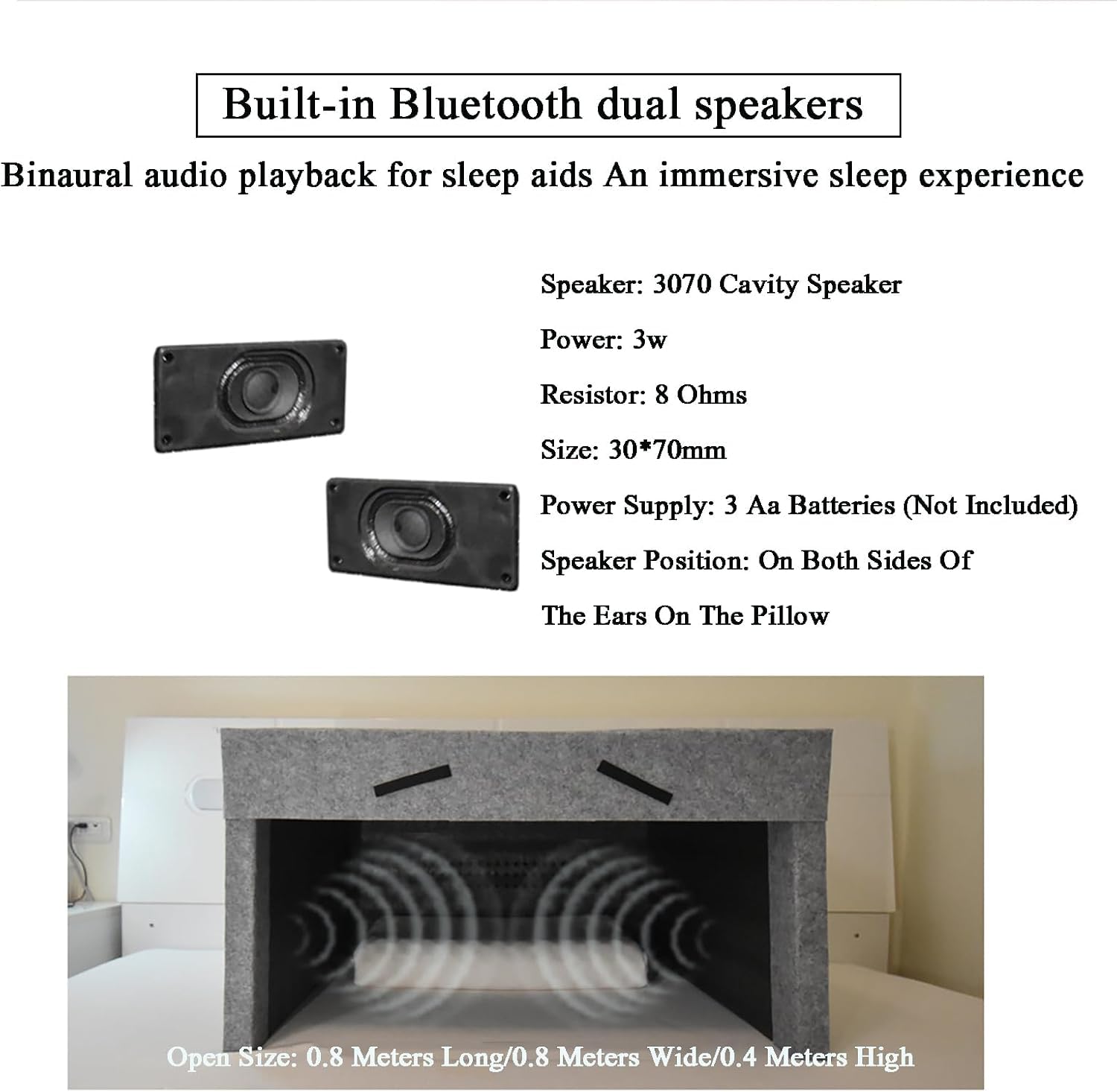 Amazon | スリープキャビン、睡眠を助ける防音性と耐光性のサイレント