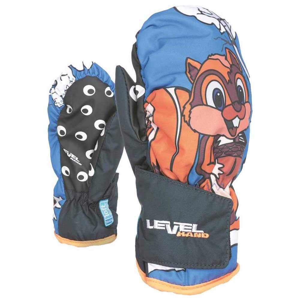 Level Gants d'hiver Unisexes pour Jeunes Animaux Bleu Clair