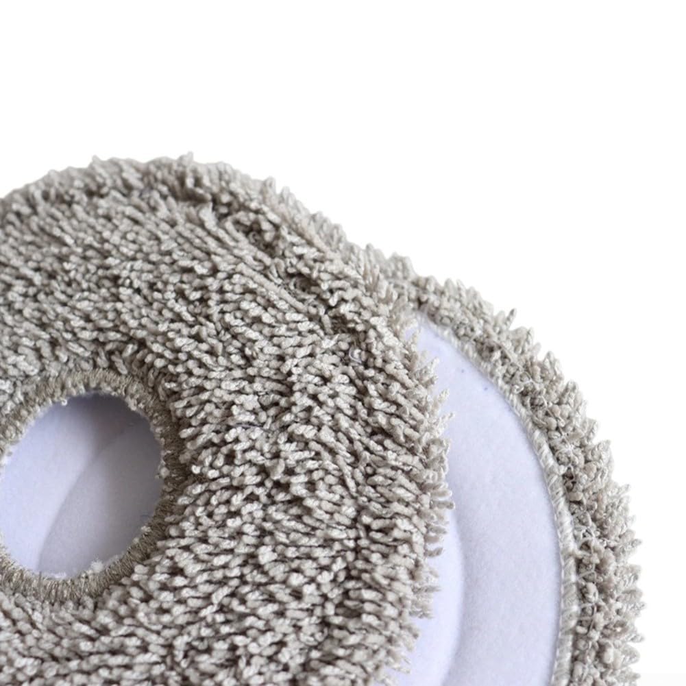 10 Paños De Microfibra De Repuesto Para Cecotec Conga 9590/9990/10090 AI Spin Revolution | Almohadillas Fregado Lavables | Poder De Limpieza Anti-huellas