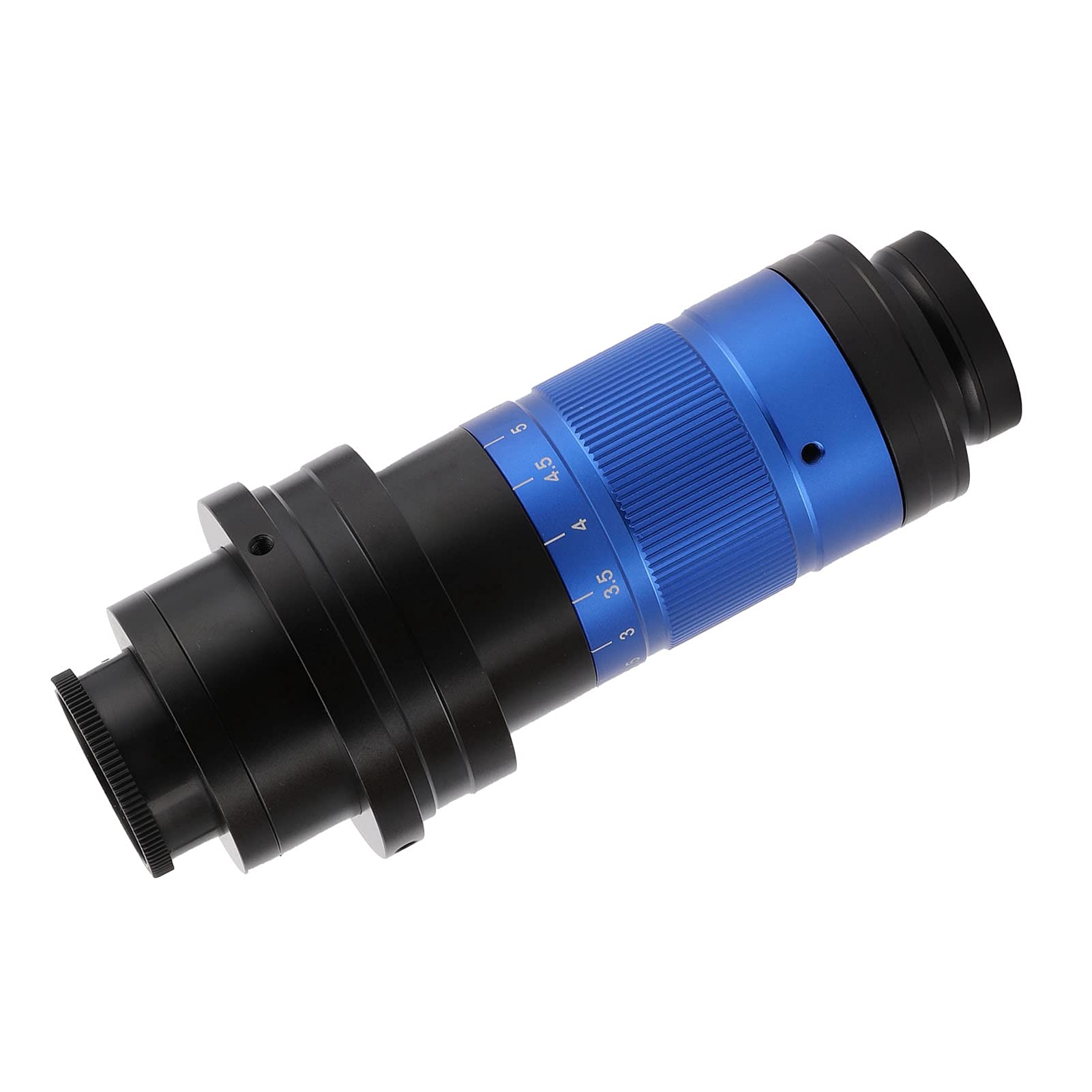 Lente de microscopio monocular Ajustable de Alta precisión 32X 255X Ampliación de Zoom para inspección Industrial y Uso en Laboratorio Material metálico 130 mm de Longitud