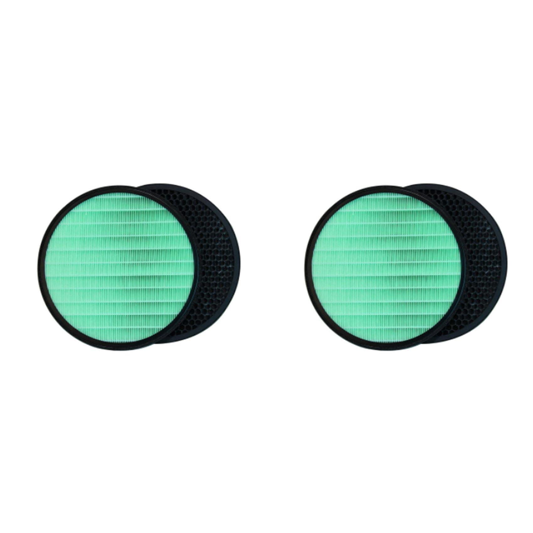 Hndhbfgrt 2X Air Purifier Filter for AS40GVGL2 AS120VAS LA-V119SS Purifier Replacement Accessories Hepa Activated Carbon Filter
