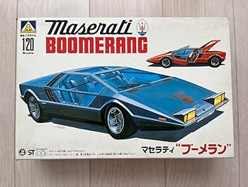【新品】マセラティ ブーメランMaserati Boomerang モデルキット Amazon | アオシマ マセラティ ブーメラン 120 プラモデル