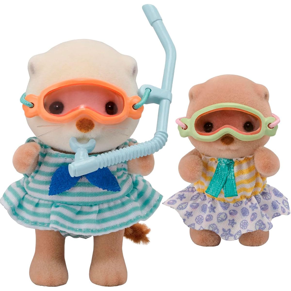 Sylvanian Families 5804 Seeotter Schnorchel Spielset, Set mit Tierfigur, Meerestiere, Spielzeug für Kinder ab 3 Jahren