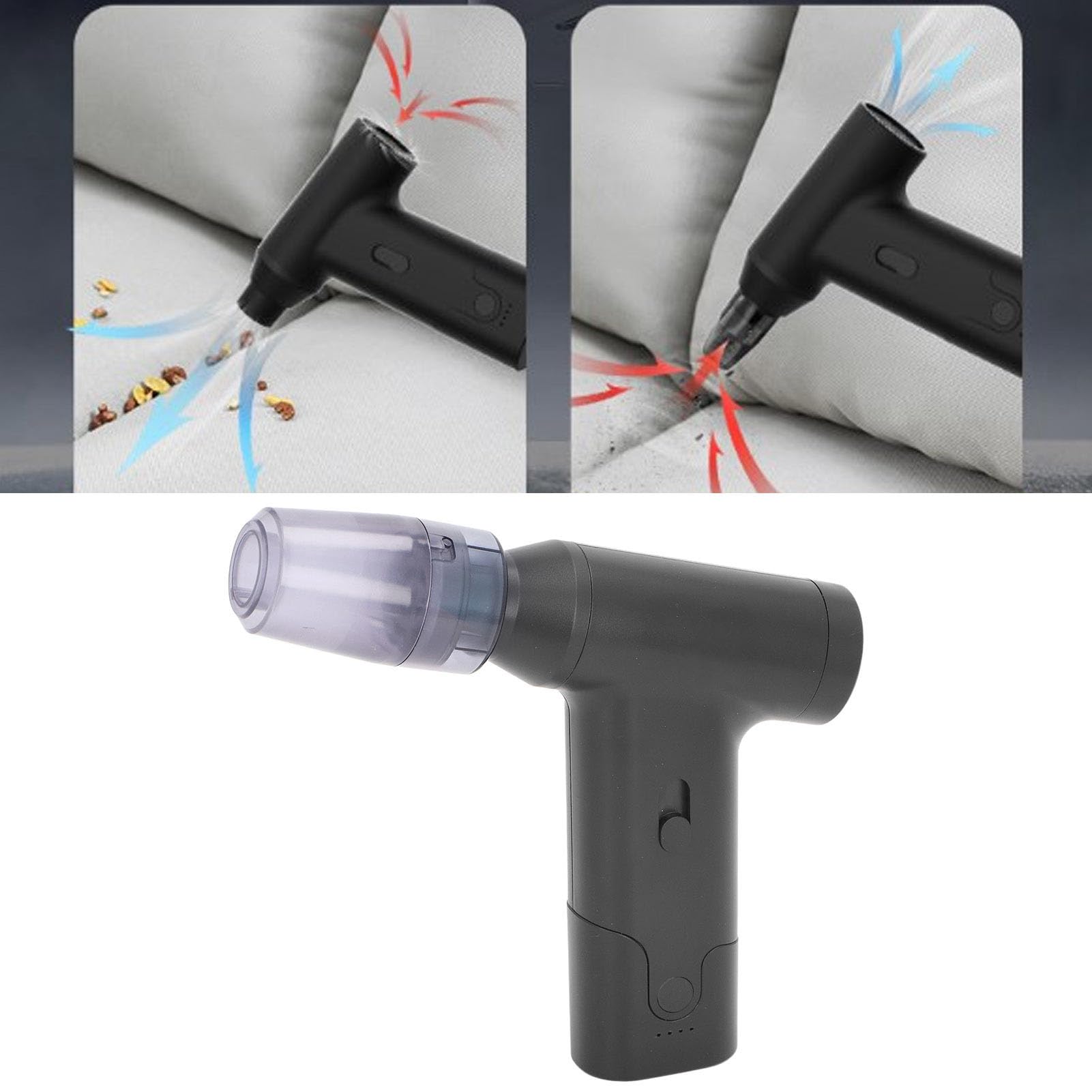 Asixxsix Soffiatore ad aria compressa,soffiatore elettrico a ricarica rapida con flusso d'aria impressionante,110000 giri/min,mini senza fili per PC,fotocamera,auto ecasa