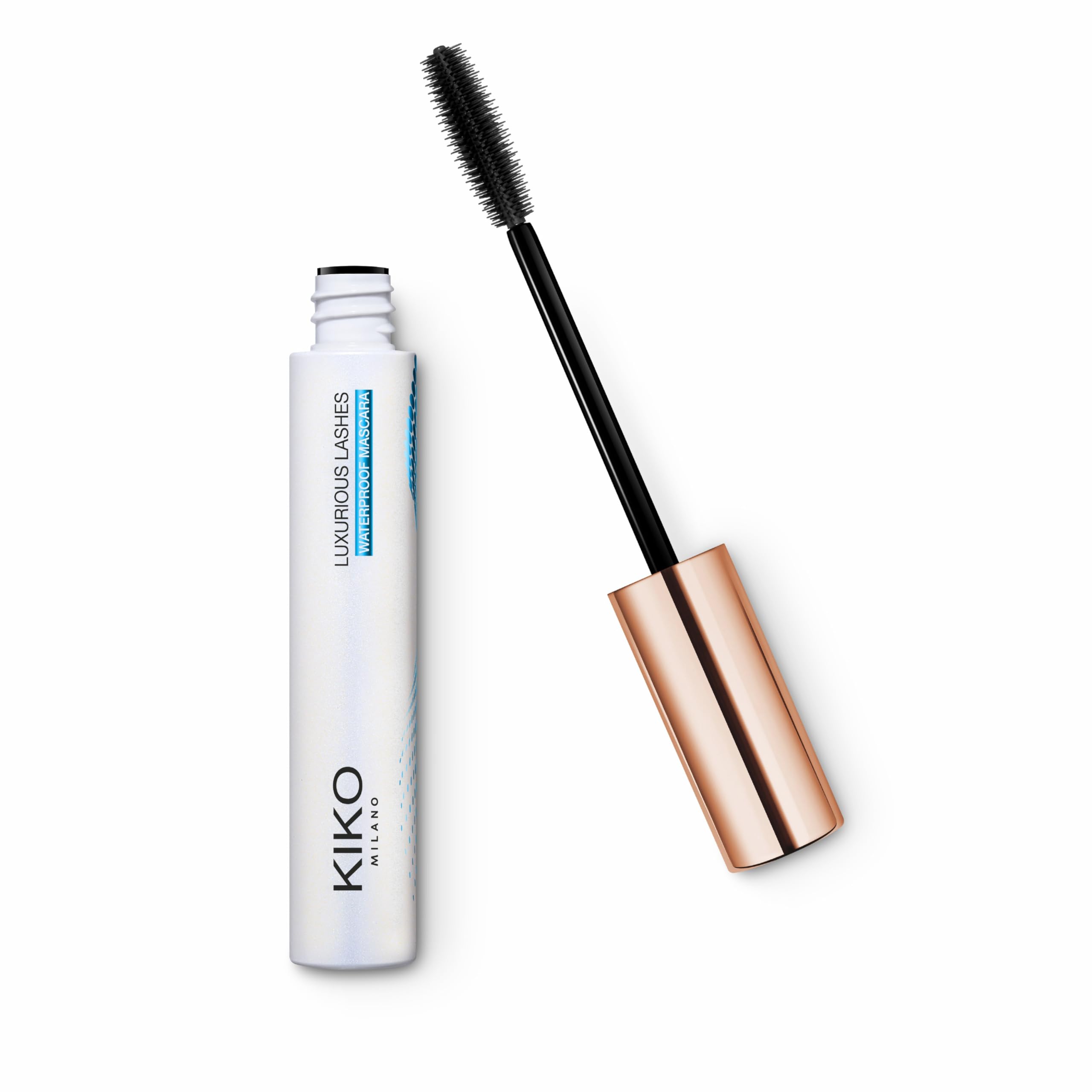 KIKO Milano LUXURIOUS LASHES WATERPROOF MASCARA | Volume Strengthening Waterproof Mascara - Waterproof