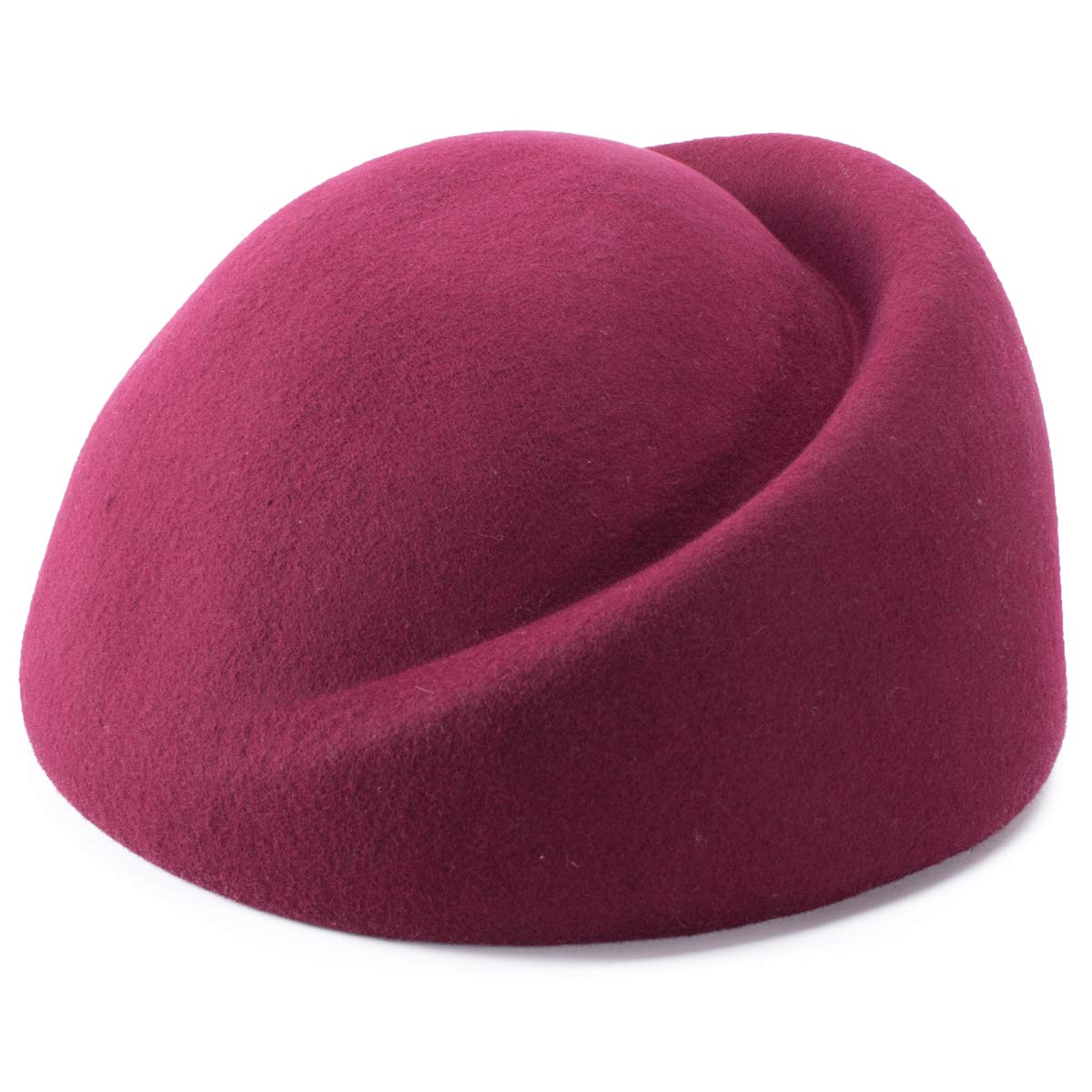 LawlietWool Air Hostesses Pillbox Hat Millinery Making Circle Fascinator Hats for Women