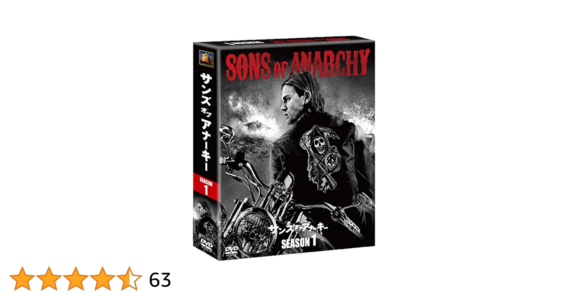 サンズオブアナーキー　シーズン1〜6 DVD  全42巻セット サンズオブアナーキー シーズン1〜6 DVD 全42巻セット Amazon.co