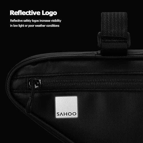 Miniatura 3 de Bolsa de almacenamiento de bicicleta 121469 Bolsa triangular de tubo superior de bicicleta resistente al agua Paquete de ciclismo Bolsa de