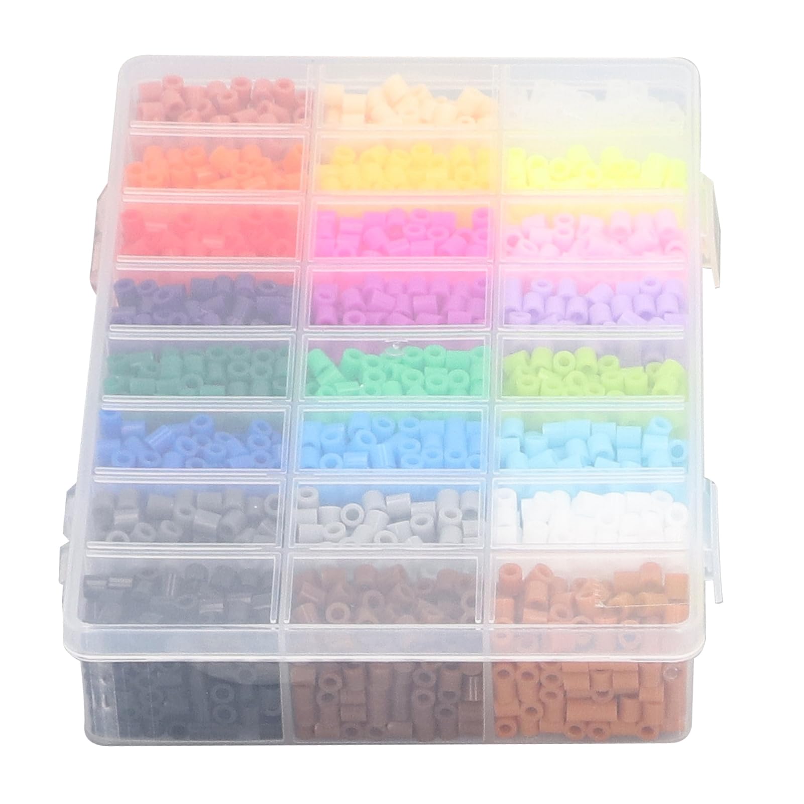 U Pick Colors 200pcs 4mm Bicone Beads Faceted Crystal Bead Glass Beads Loose Spacer Beads for DIY Jewelry Making (White Multicolor)