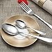 HornTide 6-Piece Dinner Spoon Set Table Spoon Flatware Stainless Steel Mirror Polishing 7-Inch 18cm