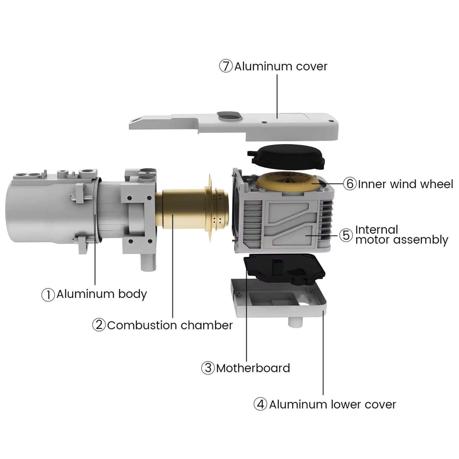 Nagrzewnica postojowa Samochodowy Podgrzewacz Wody Diesel 12 V 5 KW, Pilot Zdalnego Sterowania Z Pompą Wody, Podgrzewacz Postojowy Diesel, Podgrzewacz Samochodowy nagrzewnica powietrza