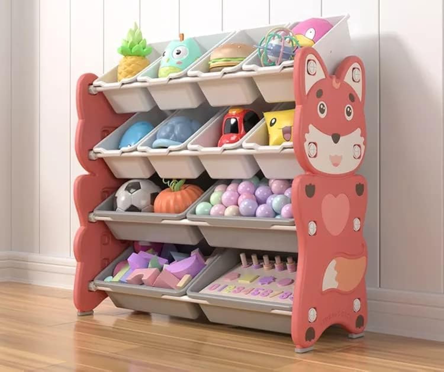 Kidsavia Toys Storage Organizer Shelves Layer Kids Toys