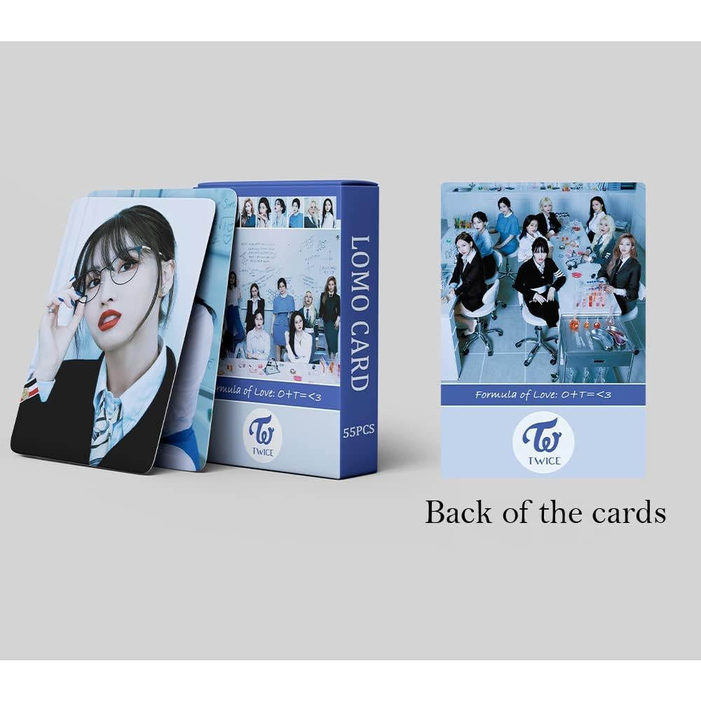 Careflection Kpop Twice LOMO Cards Formula of Love: O+T=<3