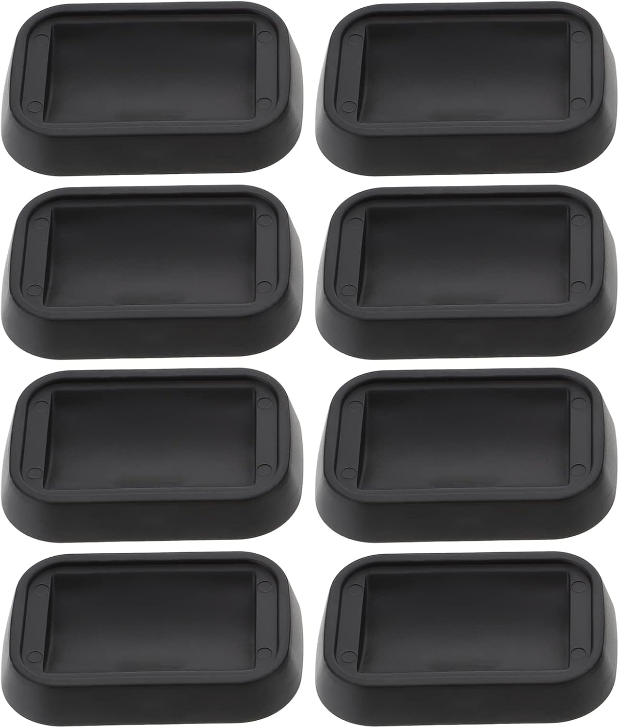 TEHAUX Floor Carpet 8Pcs Bed Stoppers Furniture Wheel