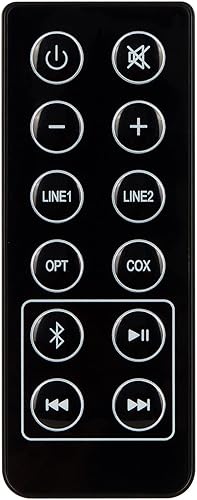 RC10E - Control remoto de repuesto aplicable para altavoces de estantería Edifier R1280DB