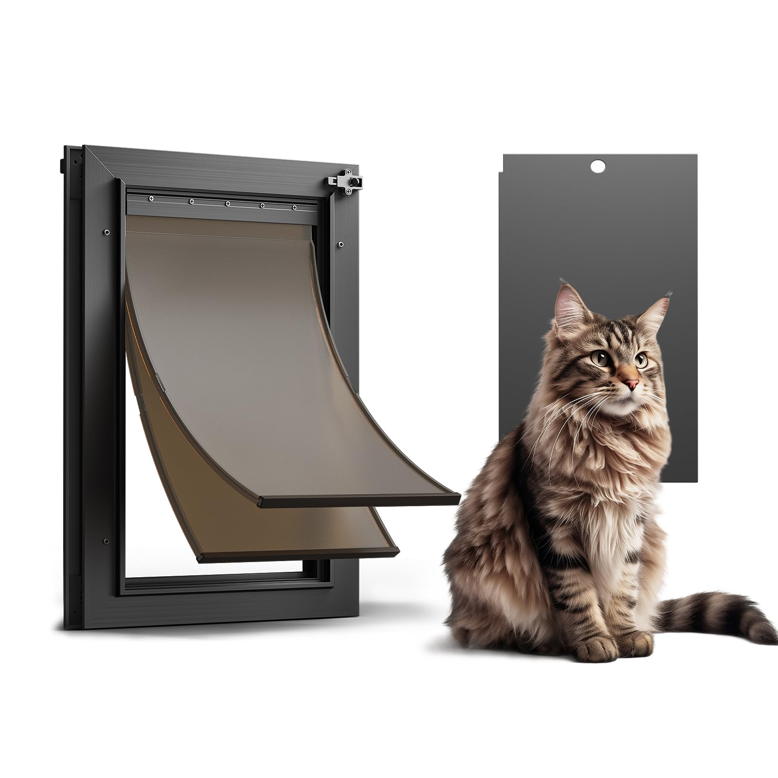 Cat Door All Aluminum Frame