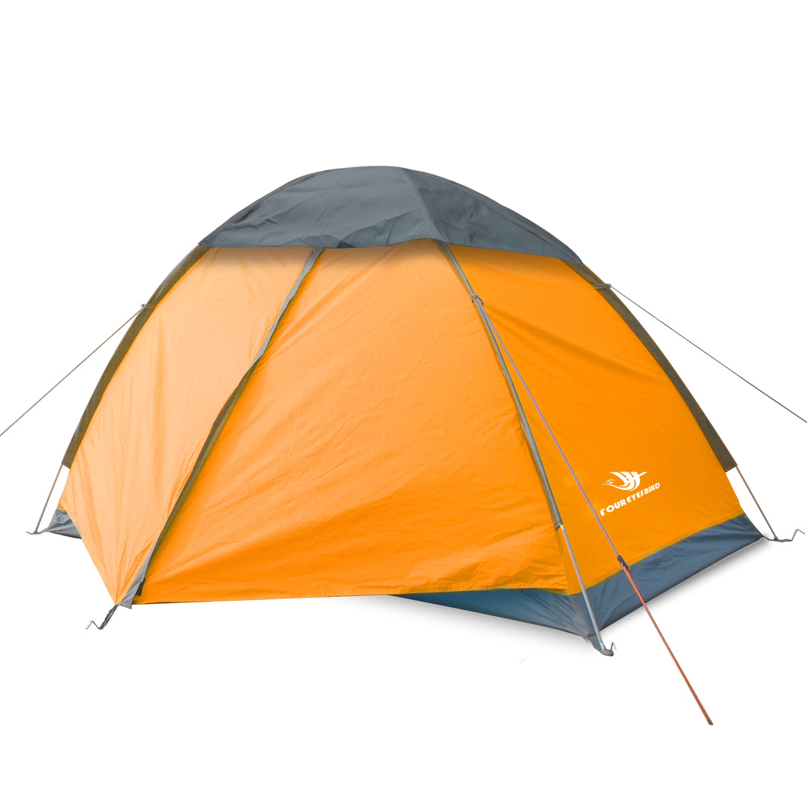 Tienda de campaña para tres personas de 7 x 6 x 4.4 pies, tienda de campaña impermeable para acampar y senderismo, para ser utilizada por tres personas, ligera y duradera