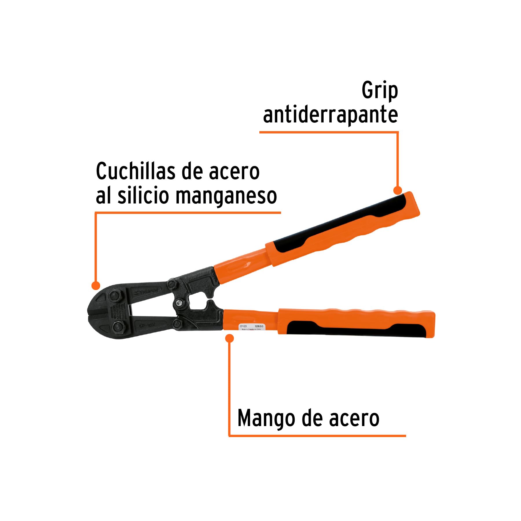 TRUPER CP-12X Profesjonalne przecinaki do śrub 30 cm
