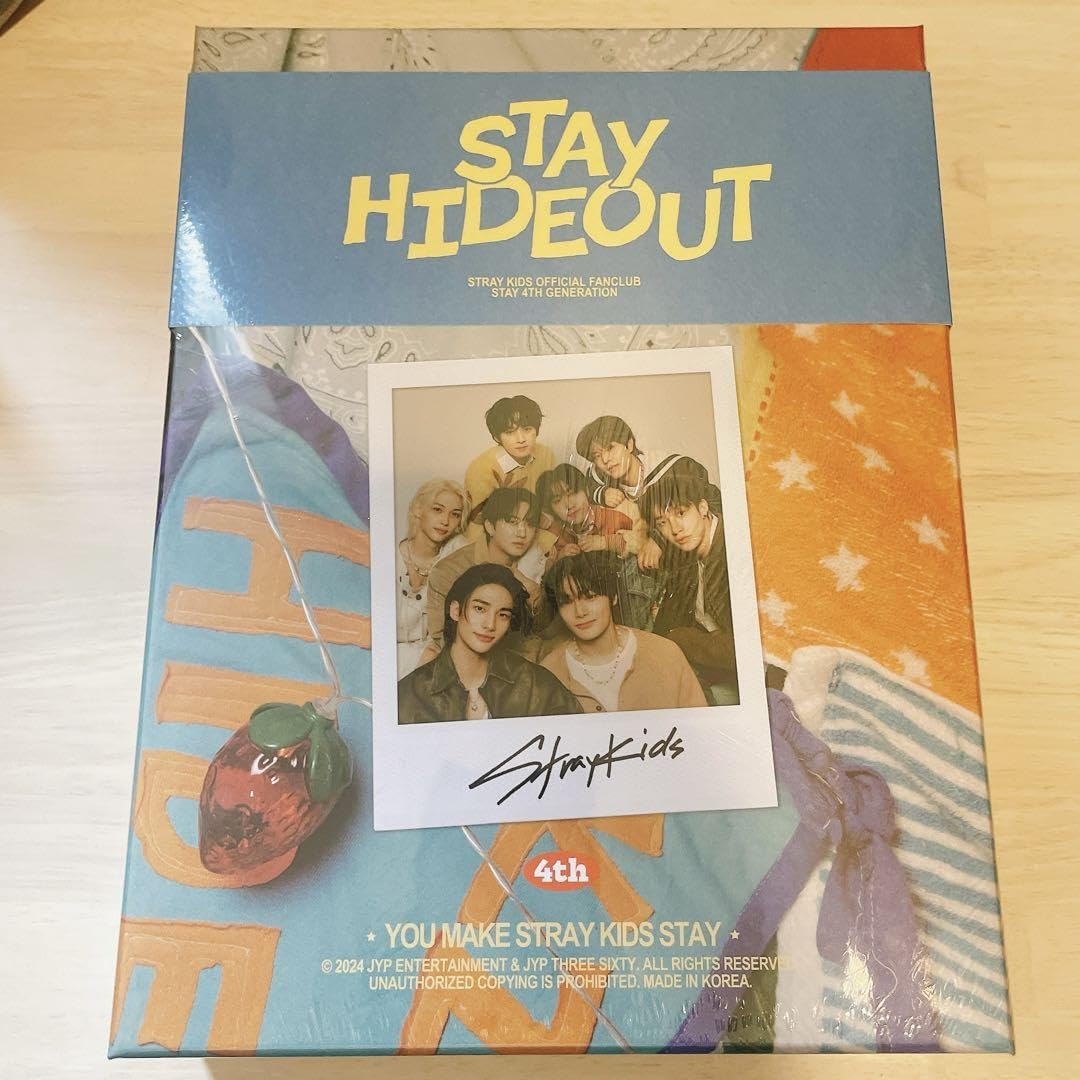 Amazon.co.jp: stray kids スキズ STAY 4期 ファンクラブ FC kit  