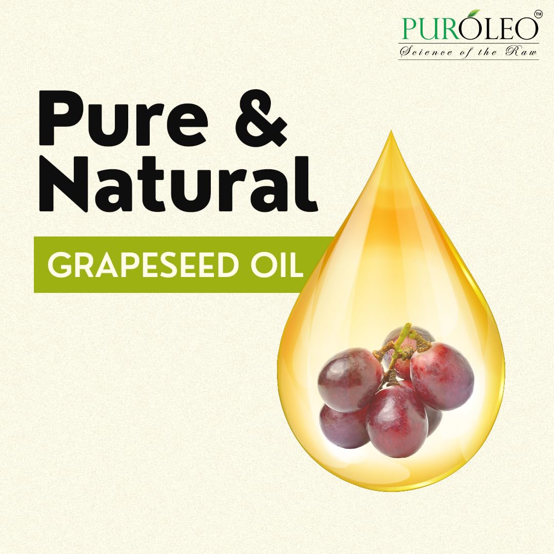 Amazon.com: PUROLEO Grapeseed Oil 64 Fl Oz/1900 ML (Packed In