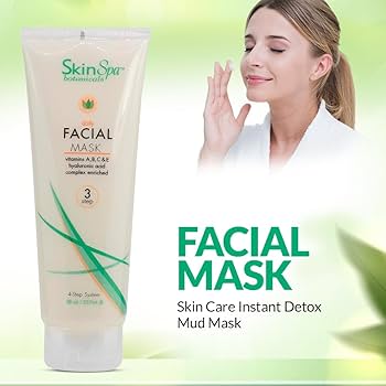 Amazon.com : SkinSpa - Clay Face Mask, Skin Care Instant Detox Mud