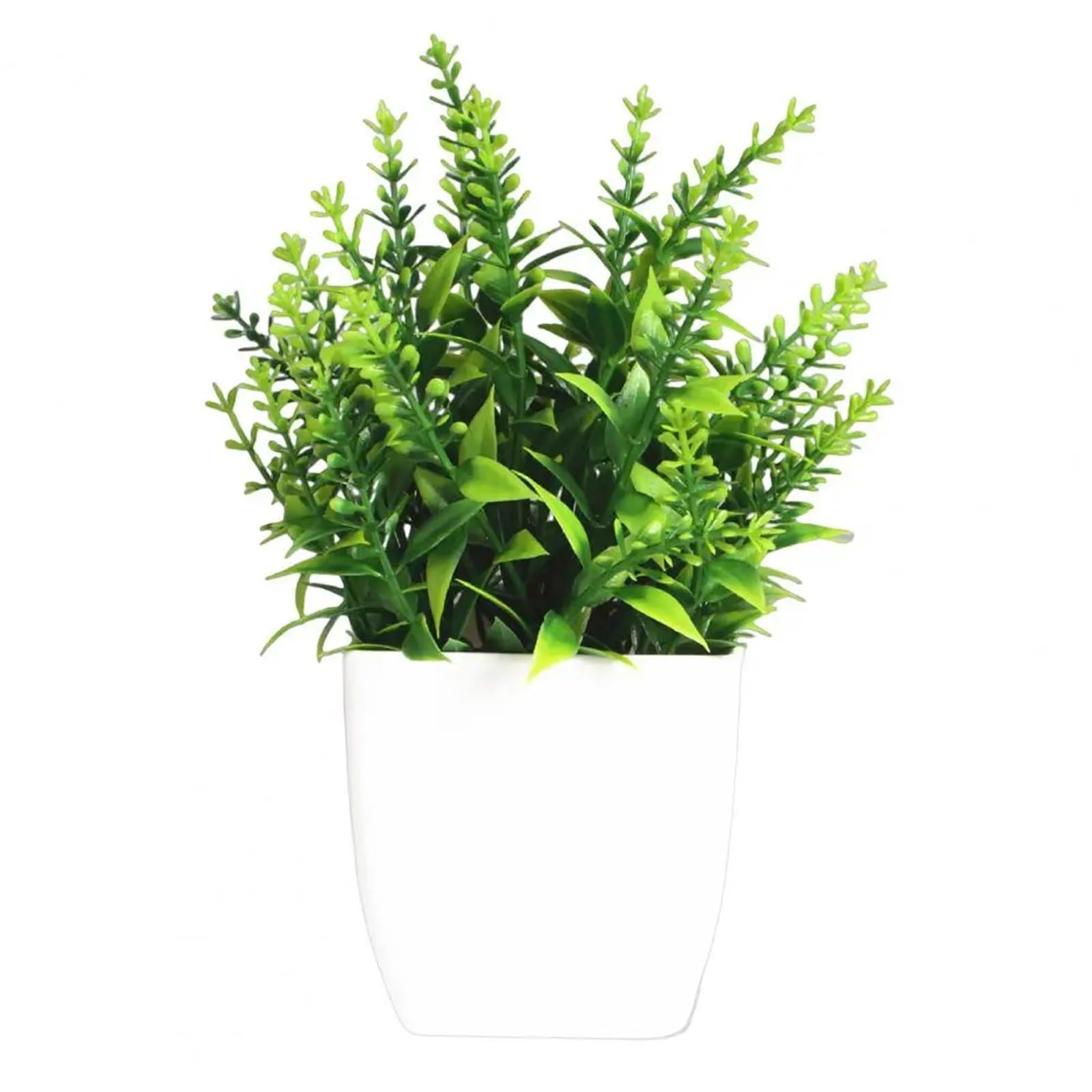 HUWOYG 1PCS Artificial Bonsai Vivid Non Wither Realistic Potted Plants Living Room Bedroom Eucalyptus Home Decor For Hotel For Home