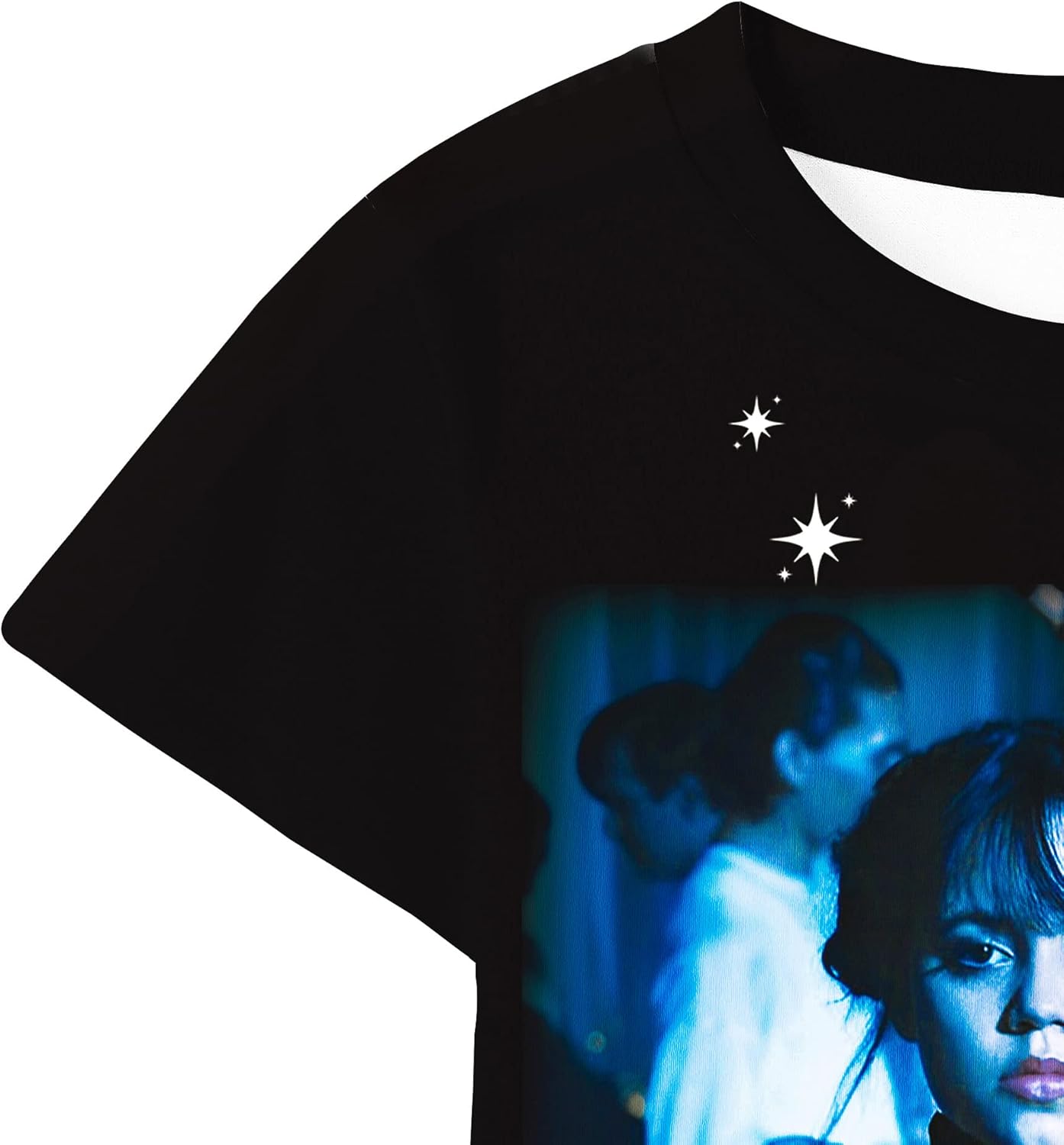 Miniatura 4 de Wednesday Addams Camisa para niñas Nevermore Academy Framed Retrato Camiseta Dark Dancing Queen Tees Ropa Mercancía