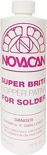 Novacan Super Brite Copper Patina for Solder 16oz.