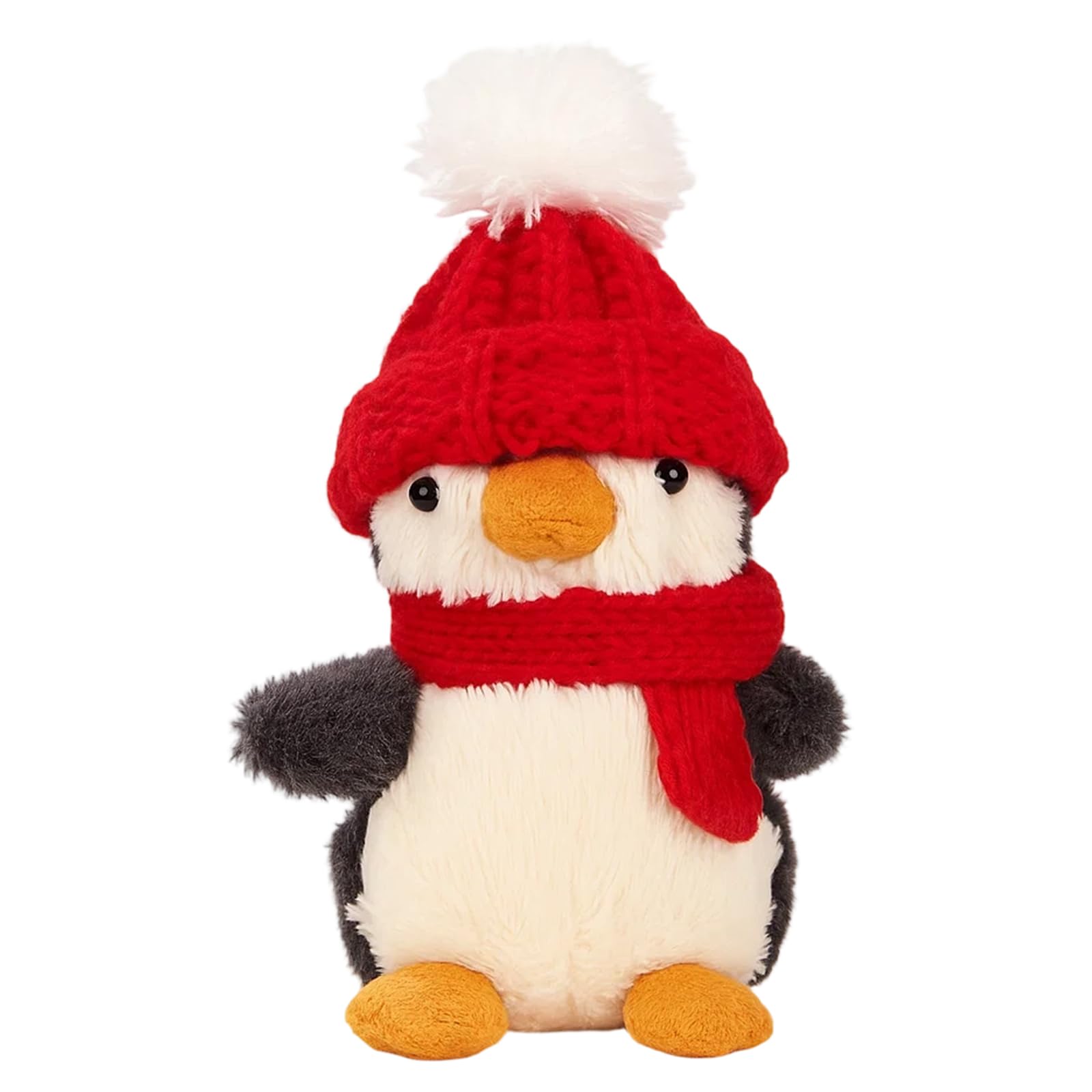 WaaRiuQ 1 Penguin Plush, Adorable Hat-Wearing Penguin Teddy, 18 cm Soft Toy, for Kids and Adults Cuddly Penguins Toy