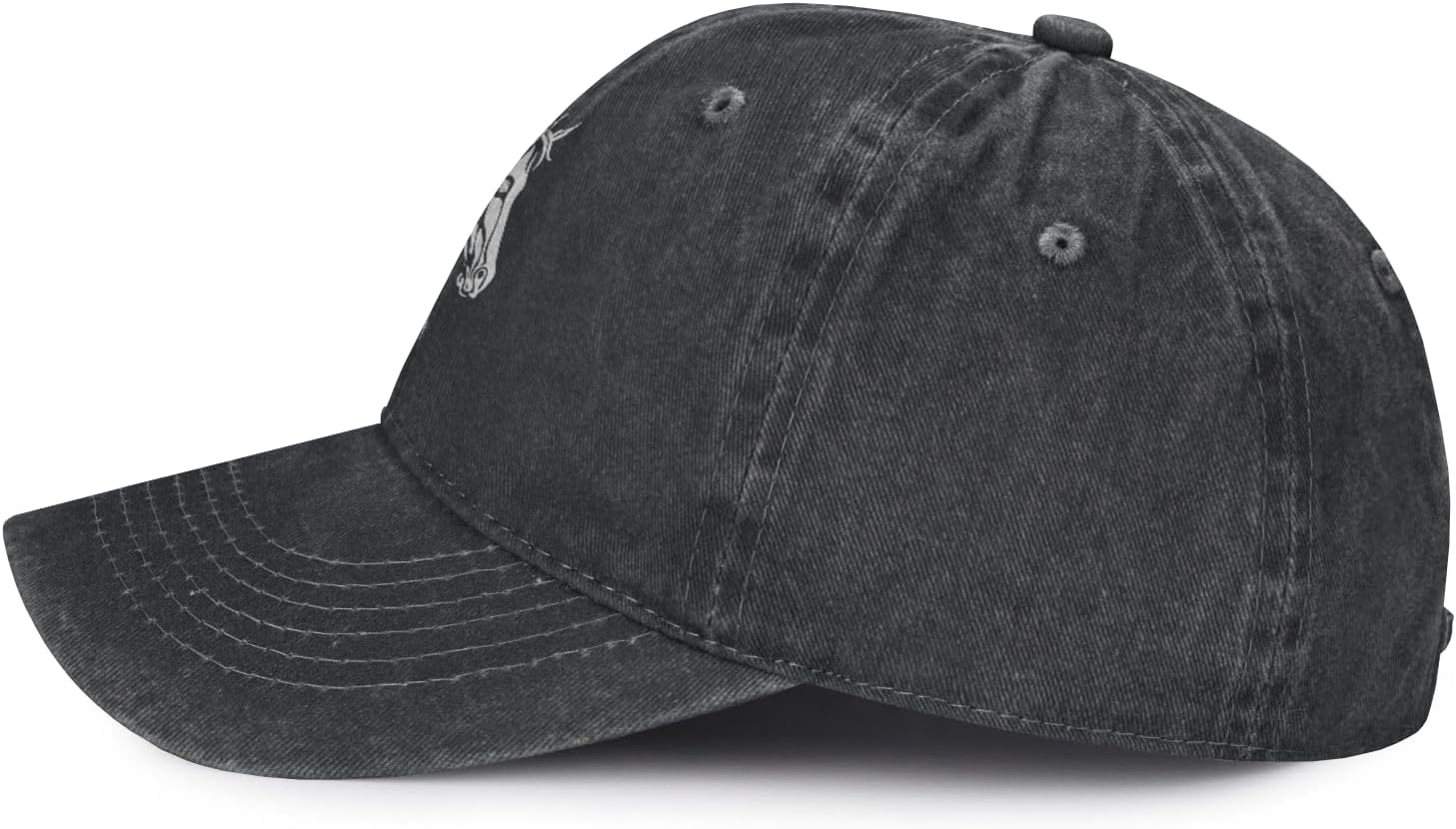 Women's Cute Horse Baseball Cap for Horse Lover, Adjustable Vintage Distressed Washed Hat for Men Women - Image 3