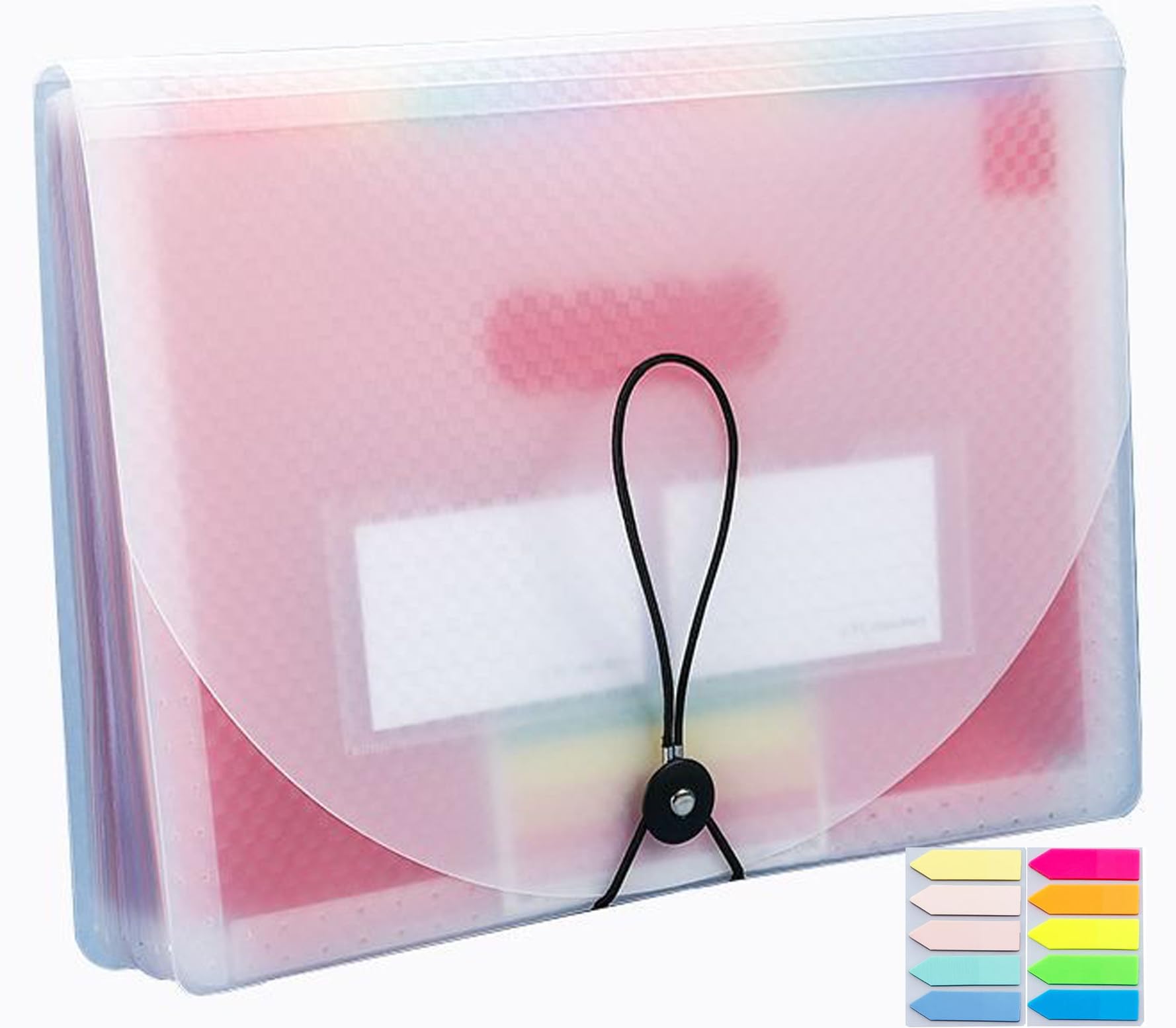 Trieur Accordéon 25 Compartiments A4 | Extensible Avec Couvercle | Rangement Documents Et Papiers | Multicolore