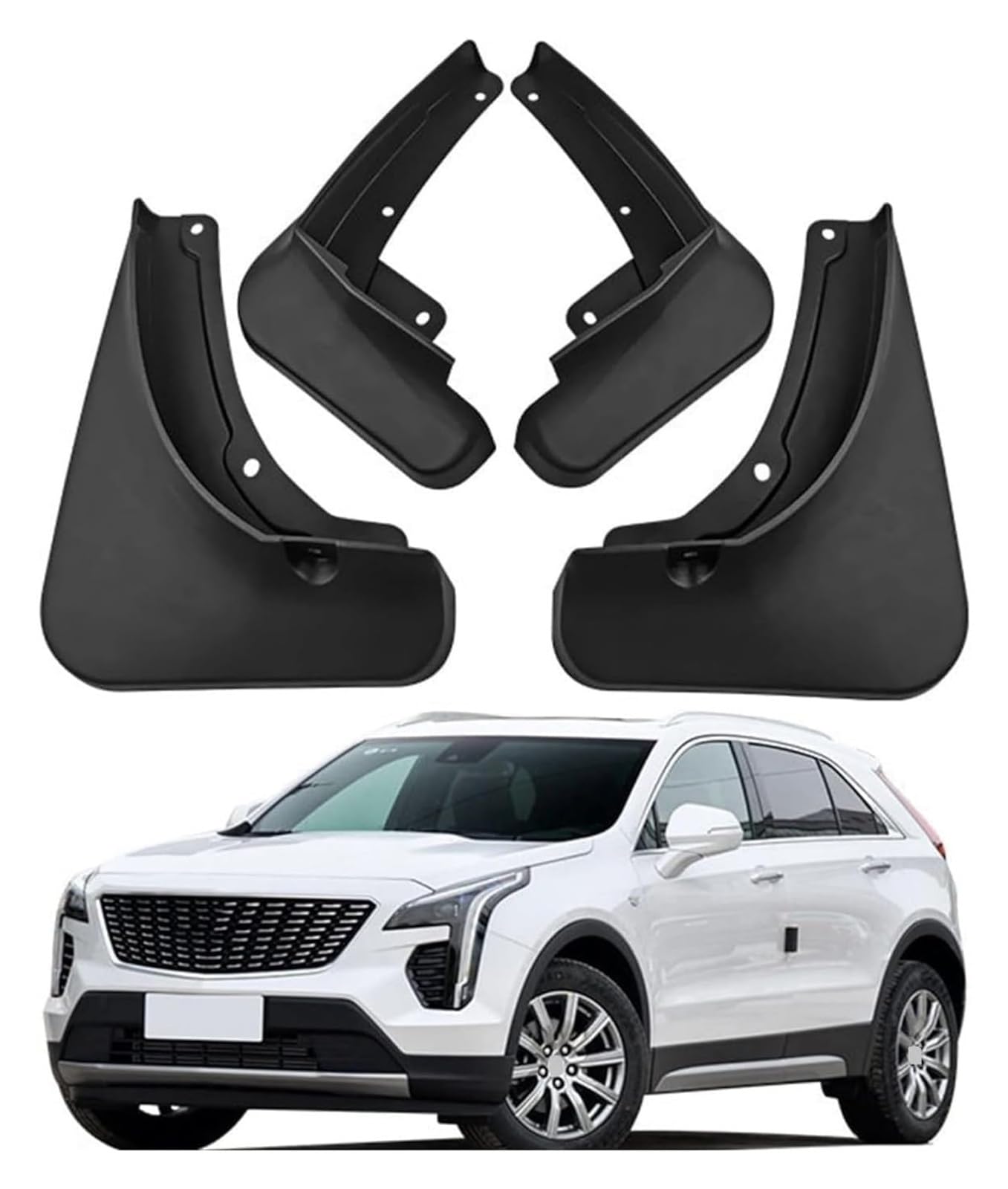 Per Cadillac XT4 2020 Paraspruzzi In Gomma Anteriori E Posteriori Parafanghi Per Pneumatici Accessori Per Protezioni Passaruota 4 Pezzi Parafanghi Anteriori E Posteriori
