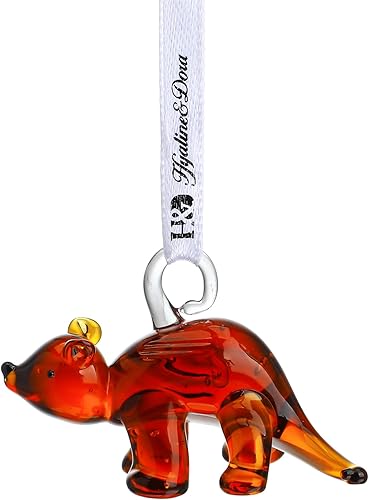 Adorno colgante de nutria marina de vidrio soplado de 2.5 pulgadas, decoración colgante de animales marinos con cinta para ventana, adornos de árbol