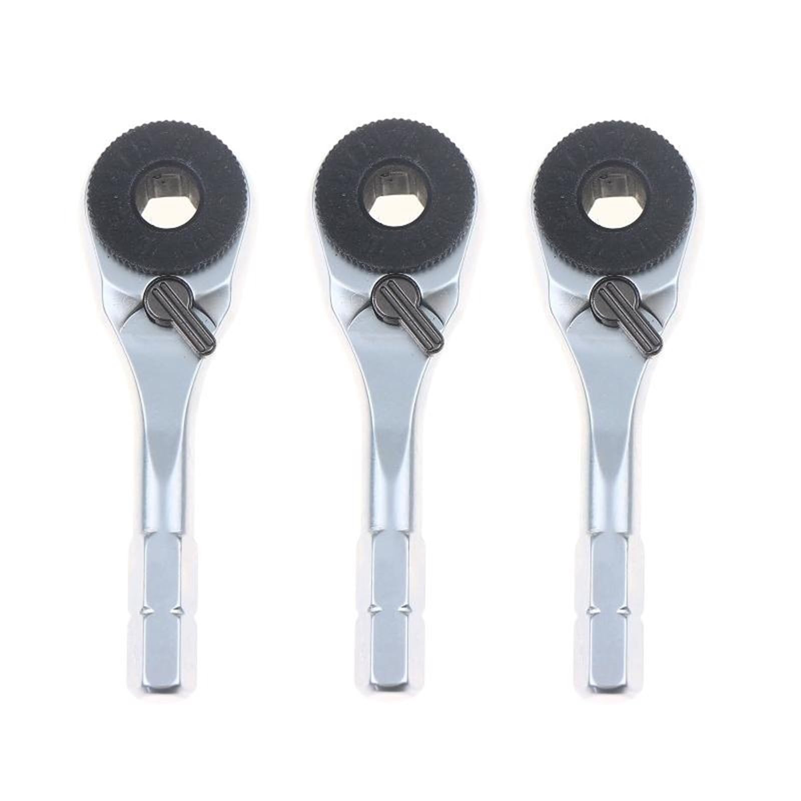 OLAQWENB Torque Wrenches CCA83-Socket Torque Wrench Hand Tools 6.35mm Screw Hexagonal Ratchet Precision Torque Wrench(3PCS)