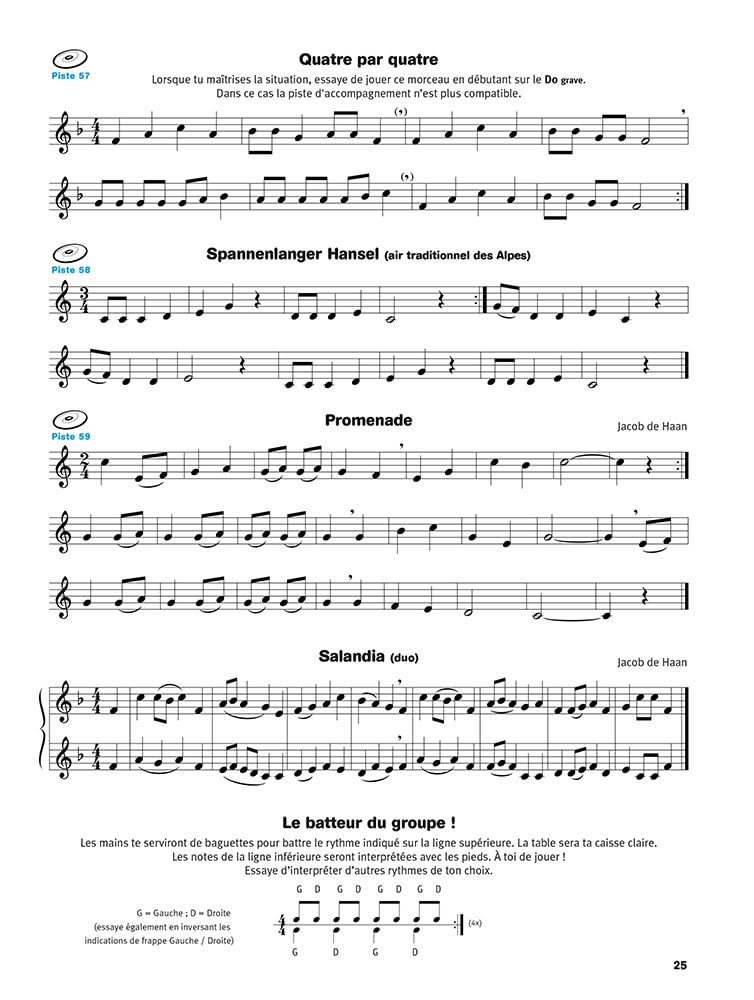 Écouter, Lire & Jouer 1 Méthode Trompette Débutant Livre Partition avec Audio en Ligne Apprentissage Cuivres