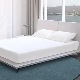 Capa Protetora Colchão Box Cama Casal Queen Impermeável com Elástico Anti Mofo