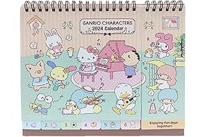 Kawaii Sanrio Desk Calendar 2024: Arrange Your 2024 with Your Beloved Sanrio Characters