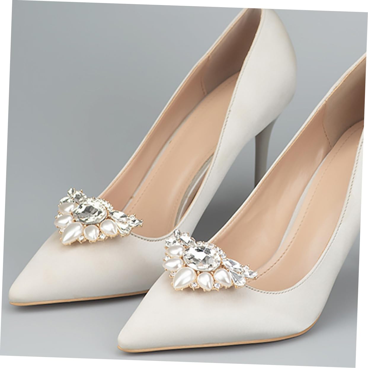 5paia Shoe Clips Decorativi Per Sposa Applicazioni Strass Per Scarpe Accessori Eleganti Per Cerimonie Adatti Per Matrimonio Prom e Occasioni Speciali
