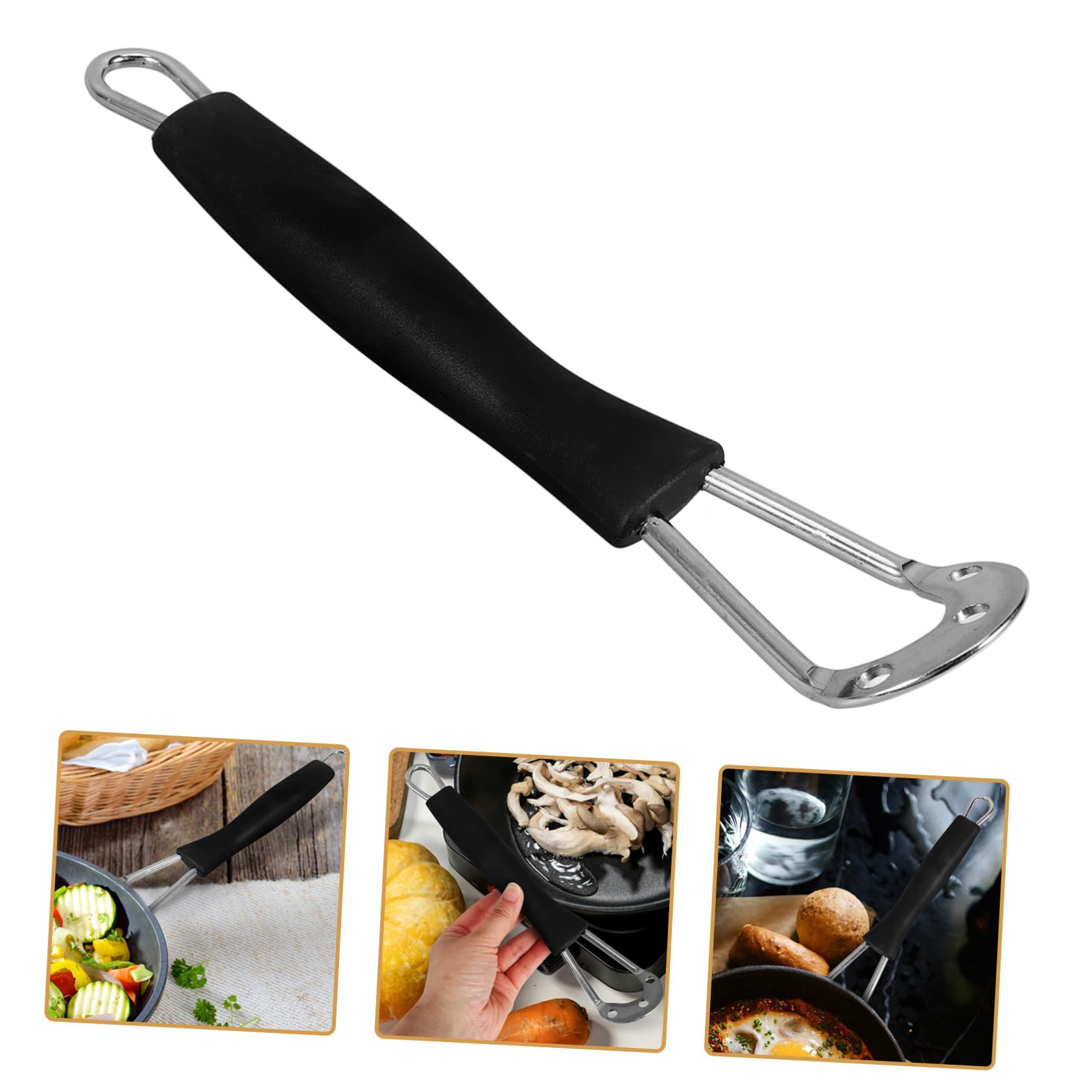 PRETYZOOM 5st Wok-Griff Pfannengriff Austausch des Topfgriffs Topfreparaturzubehör Ersatzgriffe Für Töpfe, Pfannen Universelle Topfgriffe Kochgeschirrgriff Universal-topfgriffgriff Bakelit