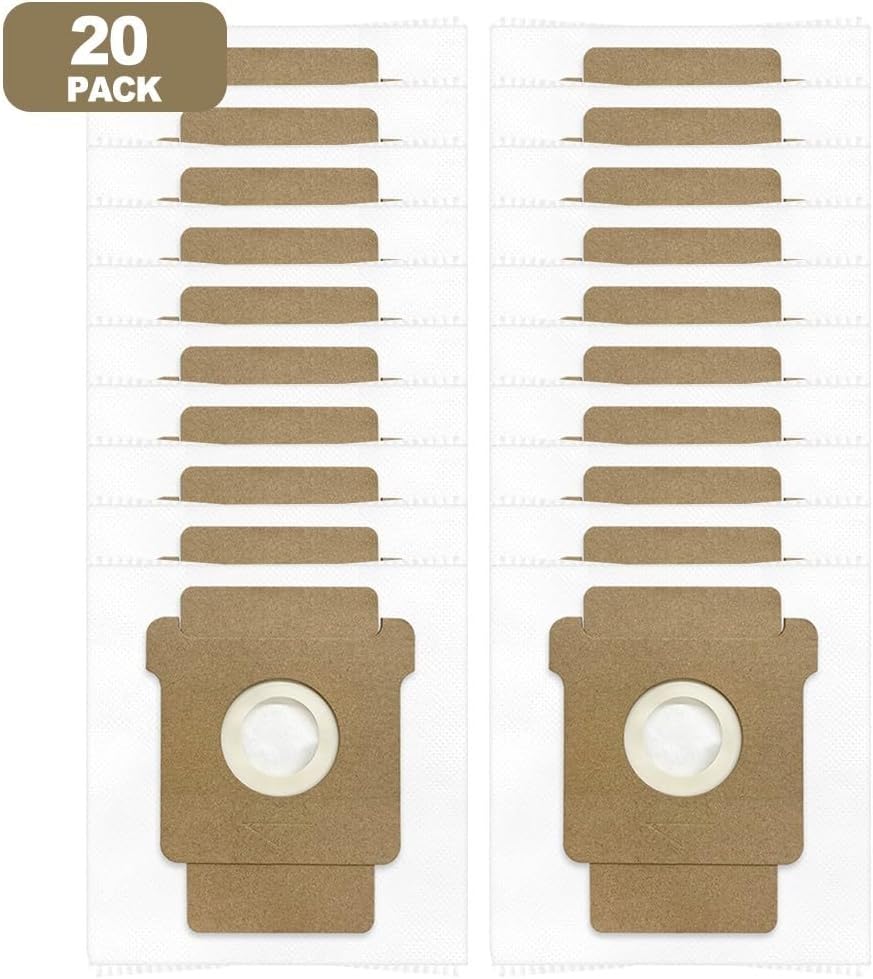 Dust Bags For Roomba 105, Plus 405/505 Vacuum Cleaners, Home Vacuums Cleaning Accessories Dust Collection Bag Spare Parts(20 PACK)
