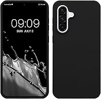 Vista 35 de kwmobile Funda compatible con Samsung Galaxy A52 / A52 5G / A52s 5G - Funda de Teléfono de Silicona TPU con Acabado Suave - Arrecife Azul