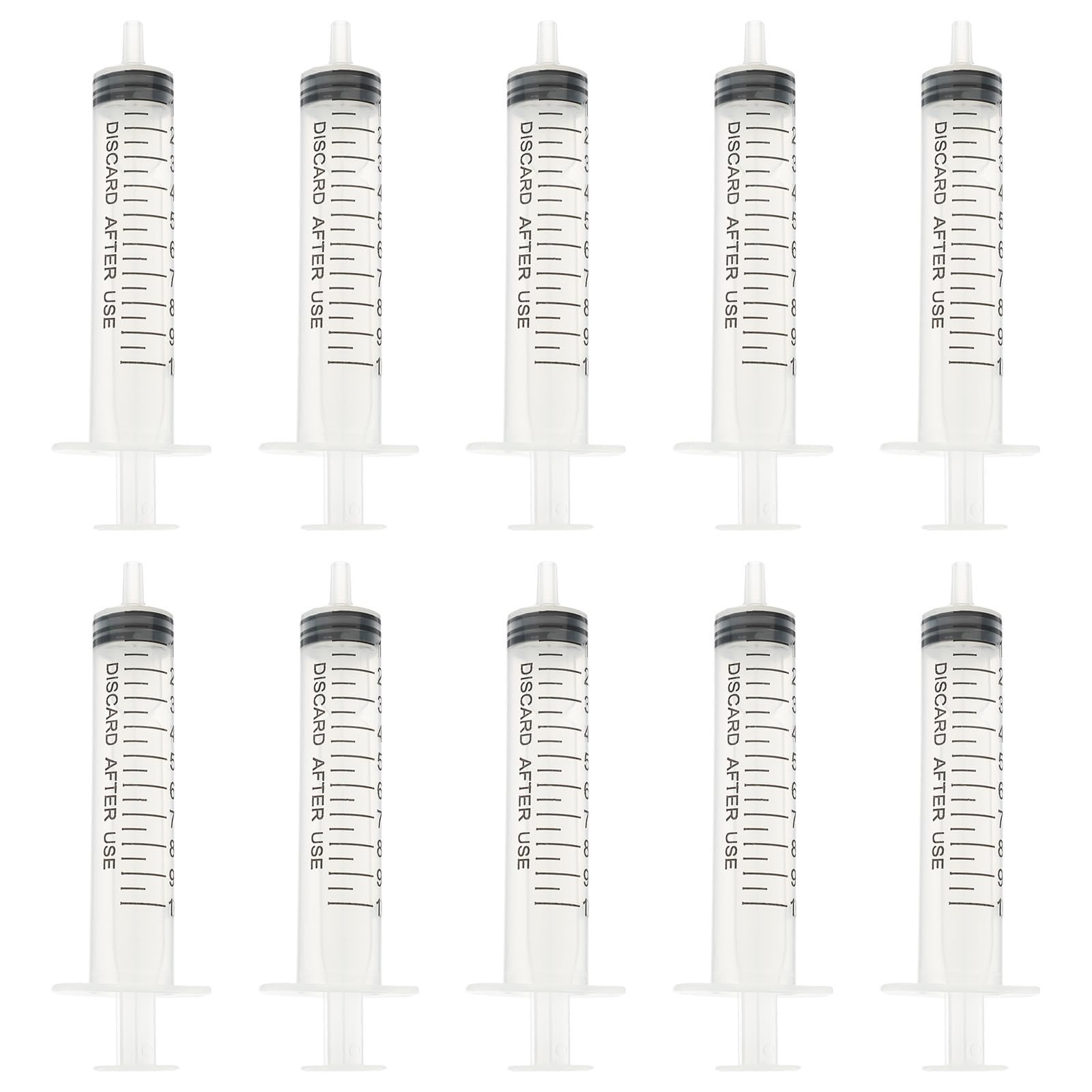 Jeringa líquida de plástico de 10ml Operitacx, pack de 30 jeringas para dosificar y medir 8