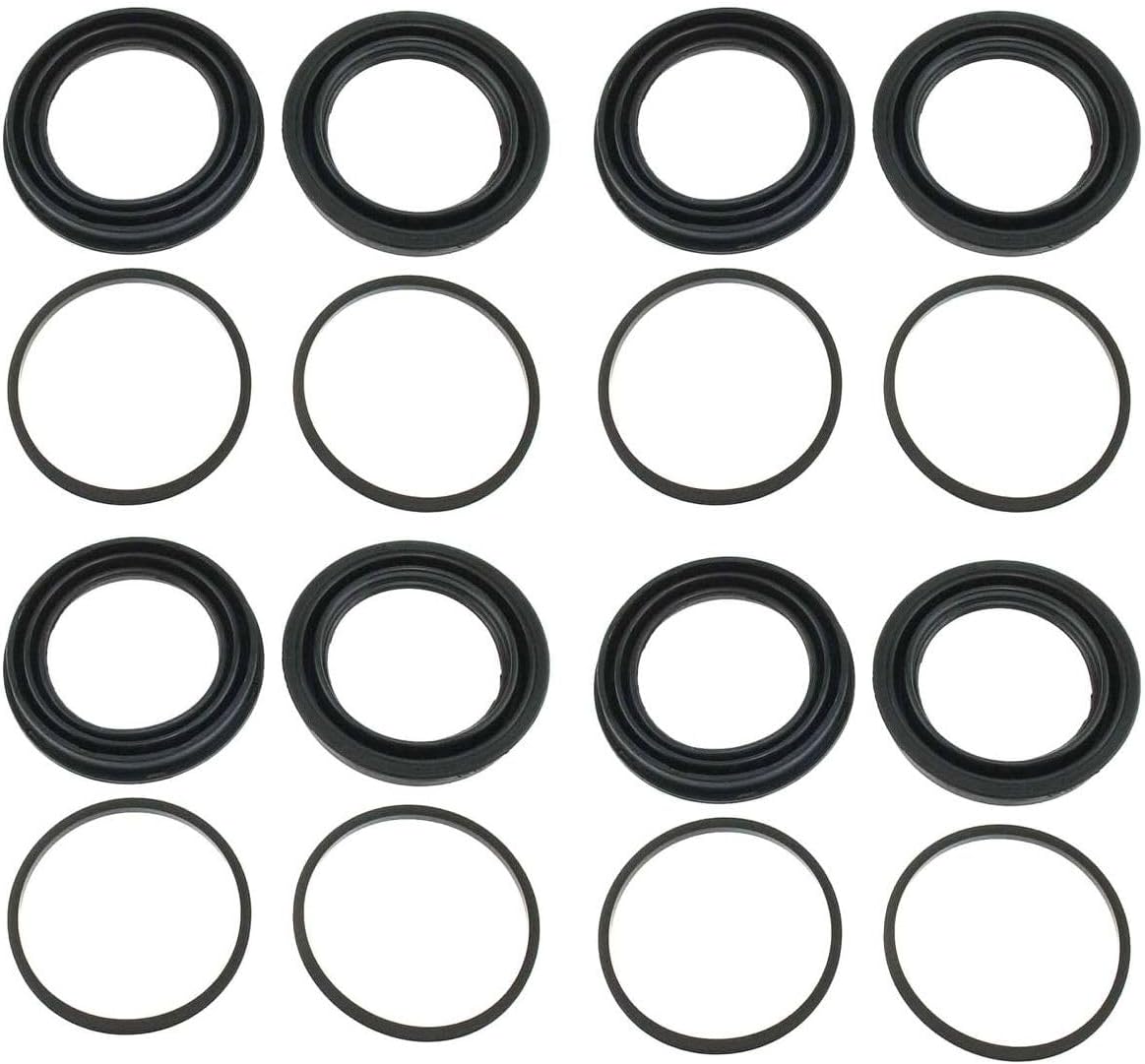 4 Set of - Disc Brake Caliper Repair Kit Front Rear 1pc for Ram,for GMC,for Ford,for Dodge,for Chevy