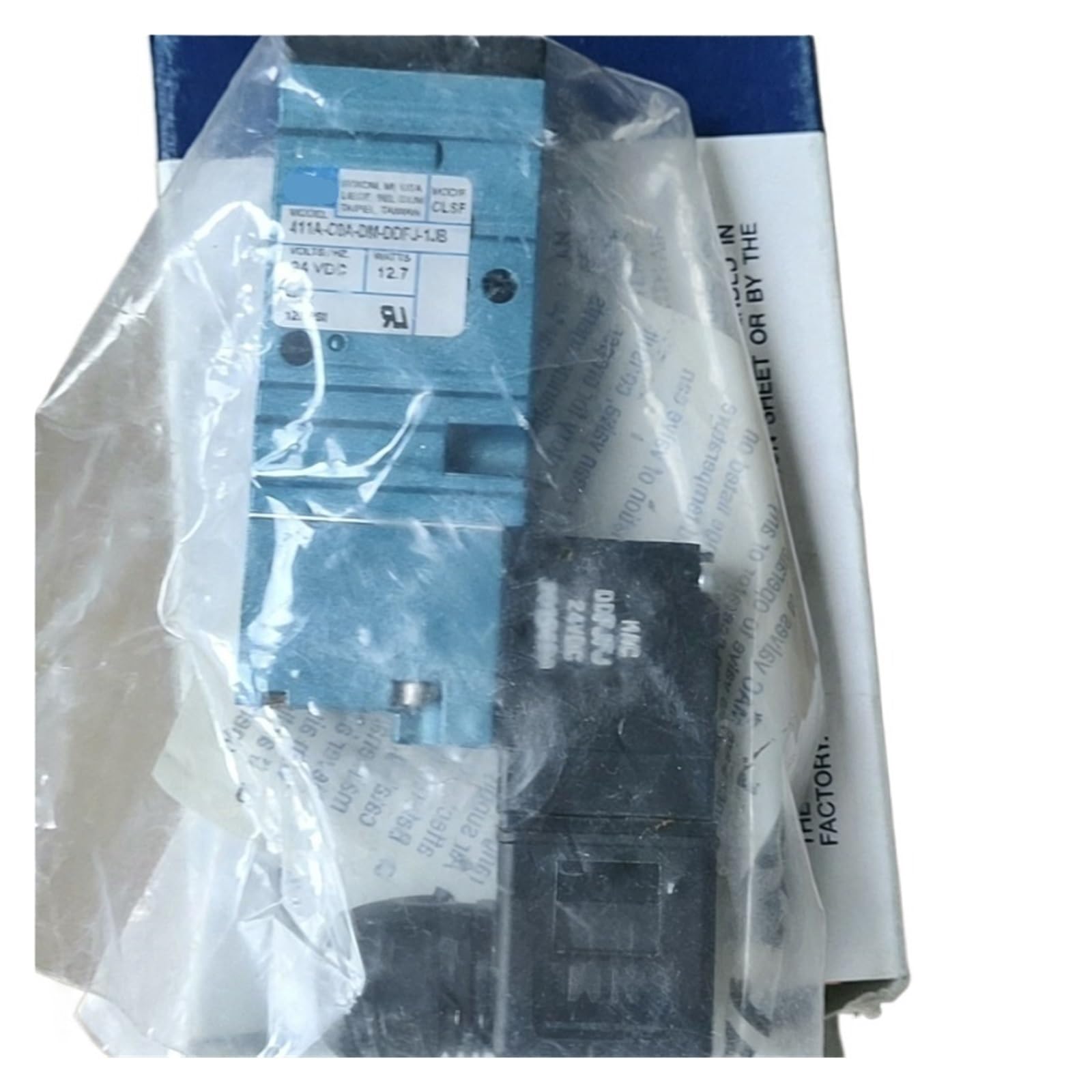CLEUFWKO 1pcs 411A-C0A-DM-DDFJ-1JB solenoid valve 411A-C0A-DM-DDFJ-1JD(411A-B0A-DM-DDFJ-1JM)