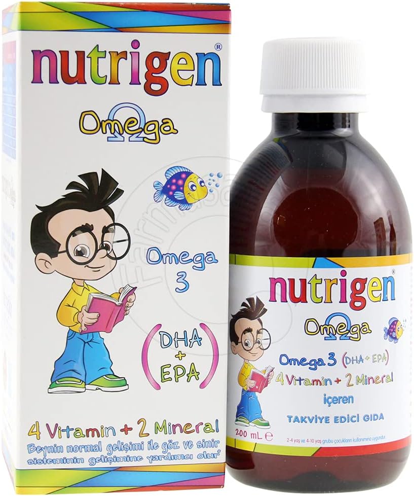 Omega Syrup 200 ML by Nutrigen