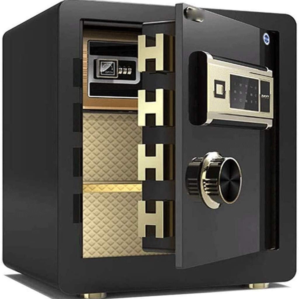 Electronic Luxury Digital Safe Deposit Box Keyboard Lock Home Office Hotel Business Jewelry Cash Use Storage Money D