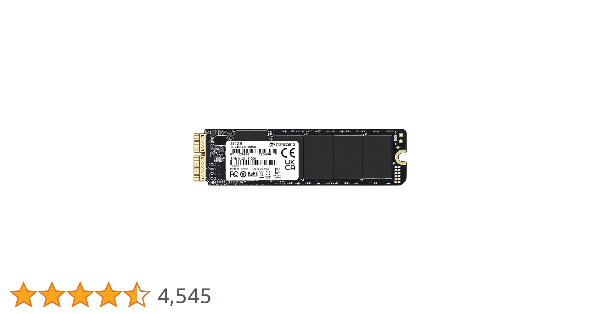 Amazon.co.jp: トランセンドジャパン Transcend Mac専用SSD 240GB