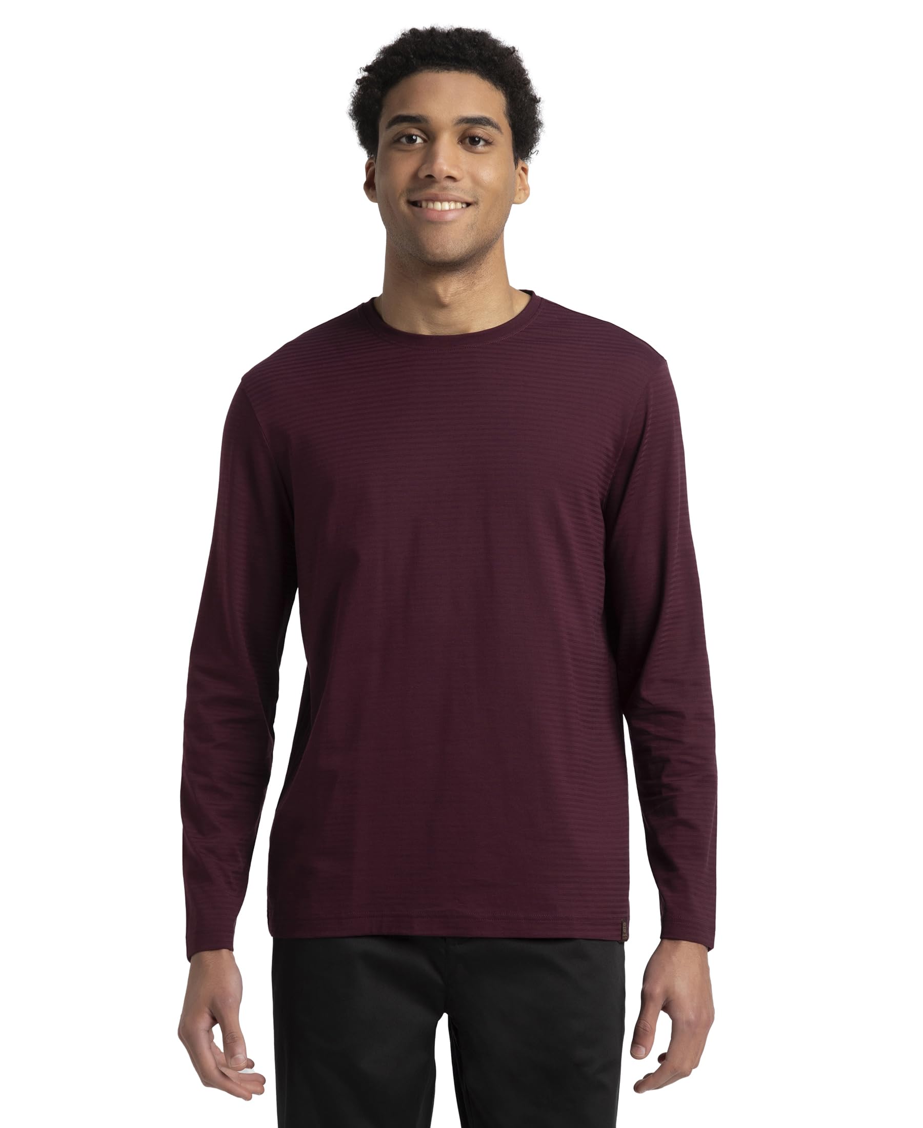jockey IM22 Men's Super Combed Supima Cotton Solid Round Neck Full Sleeve Regular Fit T-Shirt-picture-15