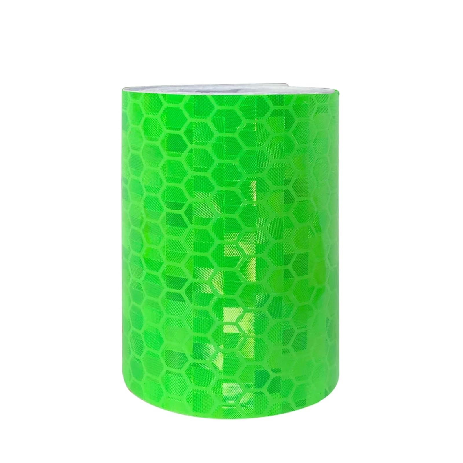 Yuzguhey Grün Reflective Tape, Self Adhesive Fluorescent Reflector Warning Tape, For Vehicles Pack Of 4 Multicolor 5Cm X 100Cm(Grün)